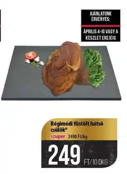 Coop Régimódi füstölt hátsó csülök ajánlat