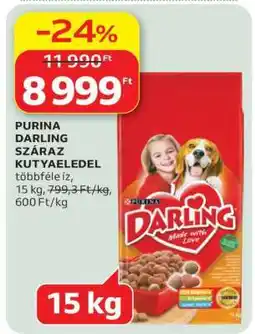 Auchan Purina Darling Száraz Kutyaeledel ajánlat