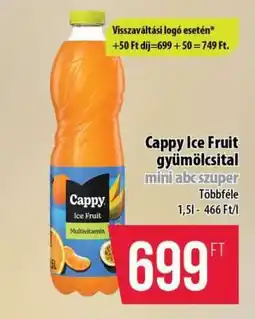 Coop Cappy Ice Fruit gyümölcslé ajánlat