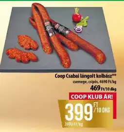Coop Coop Csabai lángolt kolbász ajánlat