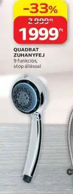 Auchan QUADRAT ZUHANYFEJ ajánlat