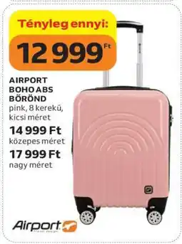 Auchan AIRPORT BOHO ABS BŐRÖND ajánlat