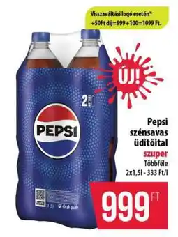 Coop Pepsi szénsavas üdítőital ajánlat