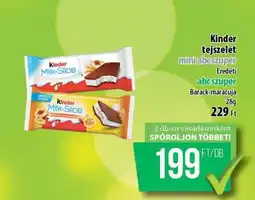 Coop Kinder tejzelet mini ajánlat