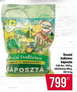 Coop Vecsési traktoros káposzta ajánlat