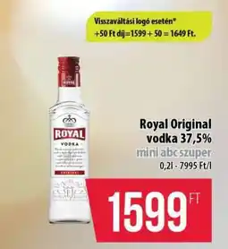 Coop Royal Original vodka 37,5% ajánlat