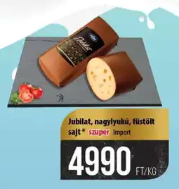 Coop Jubilat Nagylyukú Füstölt Sajt ajánlat