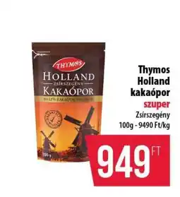 Coop THYMOS HOLLAND KAKAÓPOR ajánlat