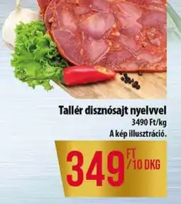 Coop Tallér disznósajt nyelvvel ajánlat