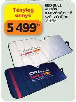 Auchan Red Bull Autós Napvédő Első Szélvédőre ajánlat