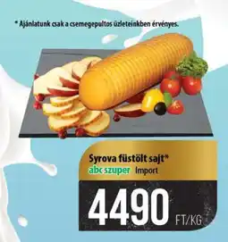 Coop Syrova füstölt sajt ajánlat
