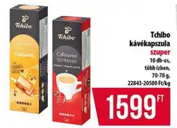 Coop Tchibo Cafissimo Kávékapszula ajánlat