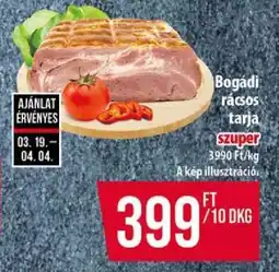 Coop BOGÁDI RÁCSOS TARJA ajánlat