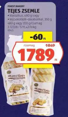 ALDI TEJES ZSEMLE ajánlat