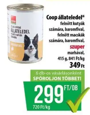 Coop Coop állateledel ajánlat