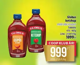 Coop Globus ketchup ajánlat