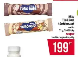 Coop Mizo Túró Rudi túródesszert ajánlat