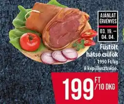 Coop Füstölt hátsó csülök ajánlat
