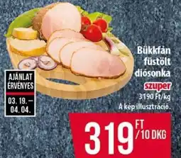Coop Bükkfán füstölt diósonka ajánlat