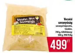 Coop Vecsési savanyúság ajánlat