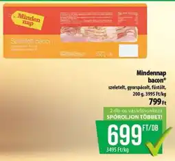 Coop Mindennap bacon ajánlat