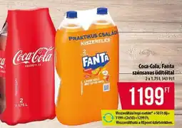 Coop Coca-Cola, Fanta szénsavas üdítőital ajánlat