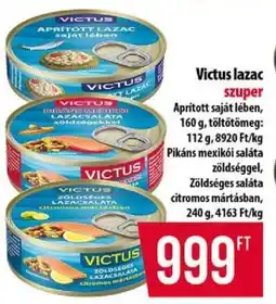 Coop Victus lazac ajánlat