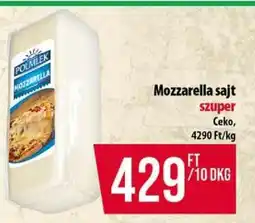 Coop Mozzarella sajt ajánlat