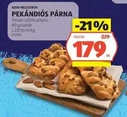 ALDI Pekándiós párna ajánlat