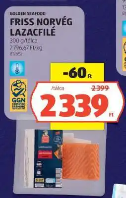 ALDI FRISS NORVÉG LAZACFILÉ ajánlat