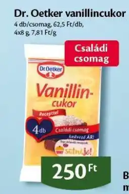 EcoFamily Dr. Oetker Vanillincukor ajánlat