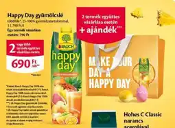 EcoFamily HAPPY DAY Gyümölcslé ajánlat