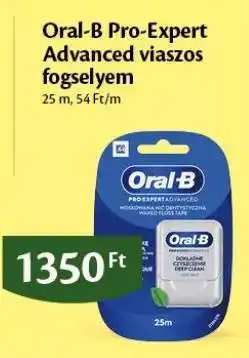EcoFamily Oral-B Pro-Expert Advanced viaszos fogselyem ajánlat
