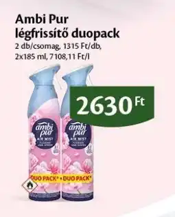 EcoFamily Ambi Pur légfrissítő duopack ajánlat