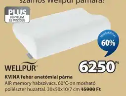 JYSK WELLPUR KVINA fehér anatómiai párna ajánlat