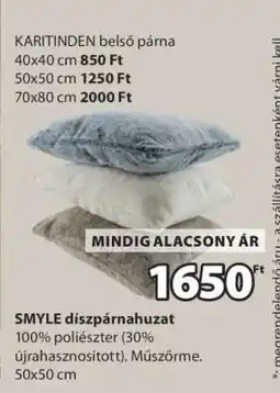 JYSK KARITINDEN belső párna 40x40 cm ajánlat