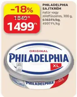 Auchan PHILADELPHIA SAJTKRÉM ajánlat