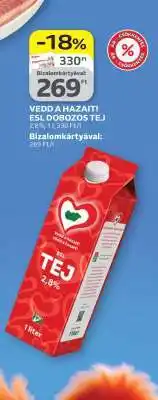 Auchan VEDD A HAZAIT! ESL DOBOZOS TEJ ajánlat