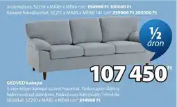 JYSK GEDVED kanapé ajánlat