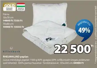 JYSK RHEUMALIND paplan ajánlat