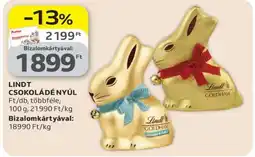 Auchan Lindt Csokoládé Nyúl ajánlat