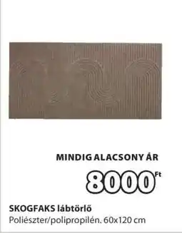 JYSK SKOGFAKS lábtörlő ajánlat