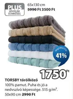 JYSK TORSBY TÖRÖLKÖZŐ ajánlat