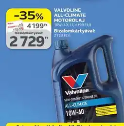Auchan Valvoline All-Climate Motorolaj ajánlat