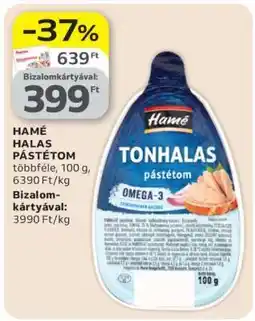 Auchan Hamé halas pástétom ajánlat