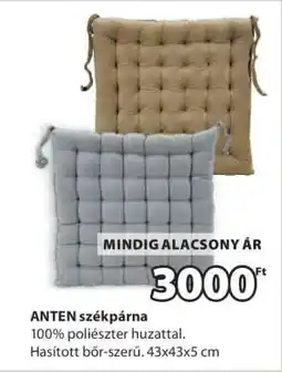 JYSK ANTEN székpárna ajánlat