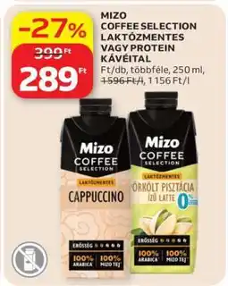 Auchan Mizo Coffee Selection Laktózmentes vagy Protein Kávéital ajánlat