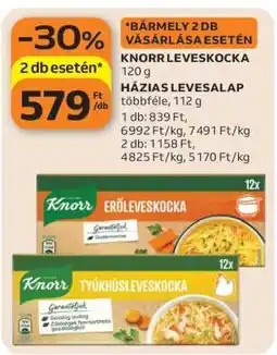 Auchan KNORR leveskocka ajánlat