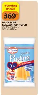 Auchan Dr. Oetker Családi Pudingpor ajánlat