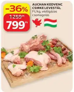 Auchan AUCHAN KEDVENC CSIRKE LEVESTÁL ajánlat